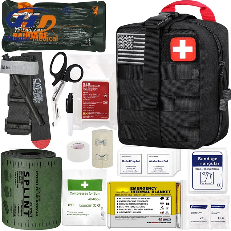 Portable Emergency Home With Supplies Set Bags Tactical With Equipment Medical Supplies survival kit first-aid kit