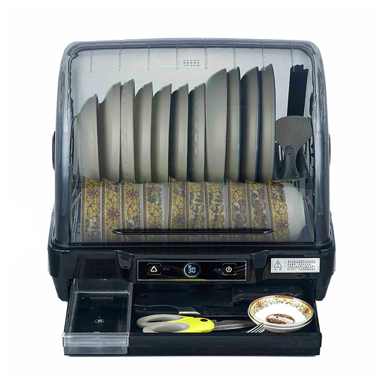Household kitchen counter top electric dish dryer sterilizer uv sterilizer cabinet