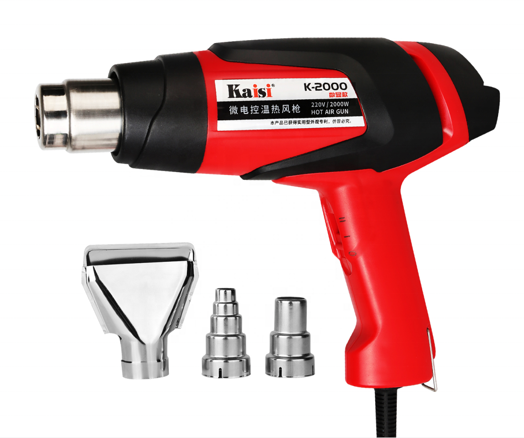 Fast Heat Air Gun KAISI K-2000 High Power 2000W smd Hot Air Gun For Mobile Phone Repair Tools