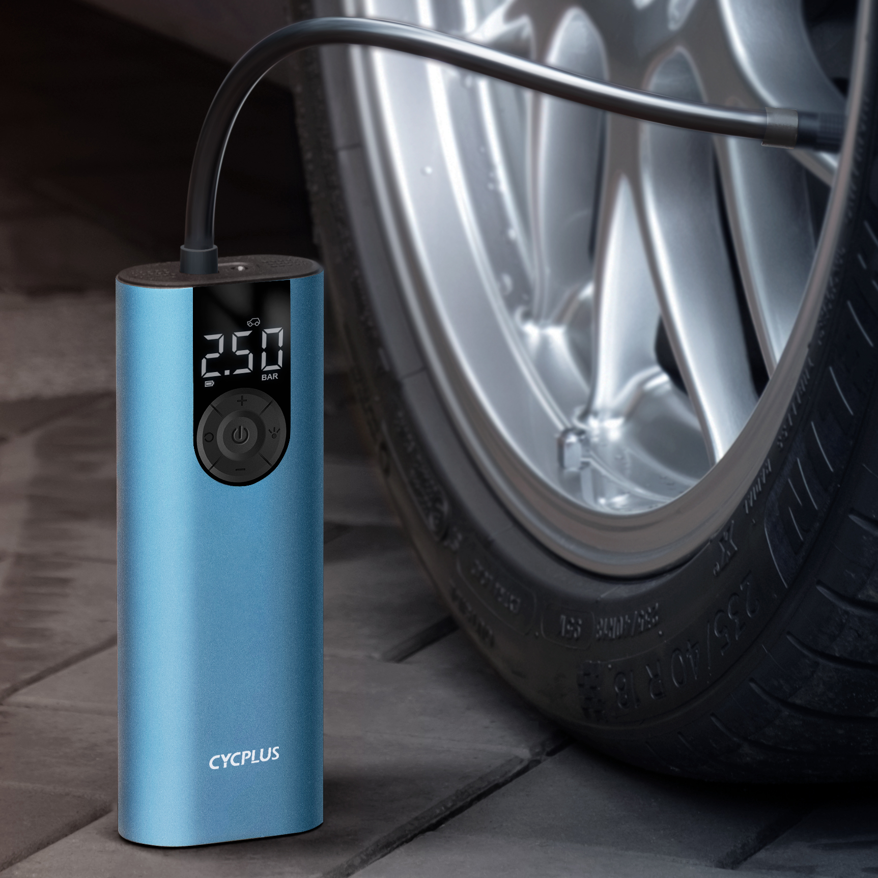 Портативный велосипед мотоцикл мини светодиодный свет 150 Psi 2000mAh автоматический цифровой компрессор умный автомобиль воздушный насос шины надувные