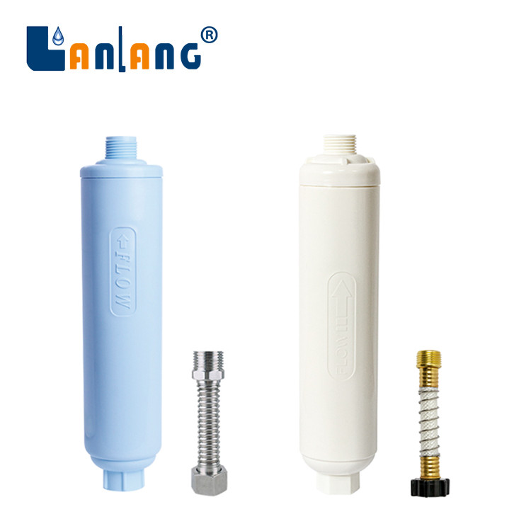 KDF55/GAC cartridge for garden hose water filter remove heavy metal and odor marine water filter pet shower filter