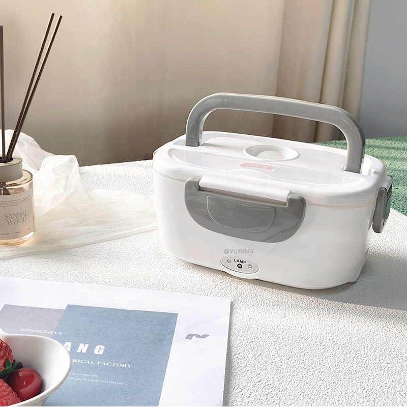Лидер продаж Amazon, 1,50 л, Ланч-бокс для студентов Bento Tiffin 3 в 1, портативный подогреватель еды, Электрический Ланч-бокс для машины, грузовика, школы