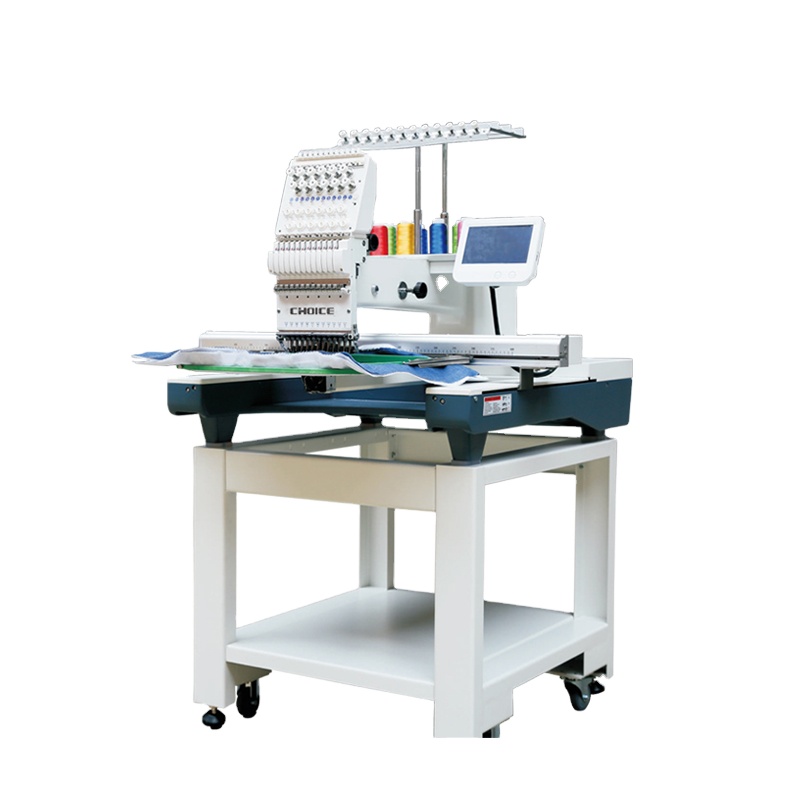 Выбор GC-1201EC 12 игл, компьютеризированная вышивальная машина с одной головкой