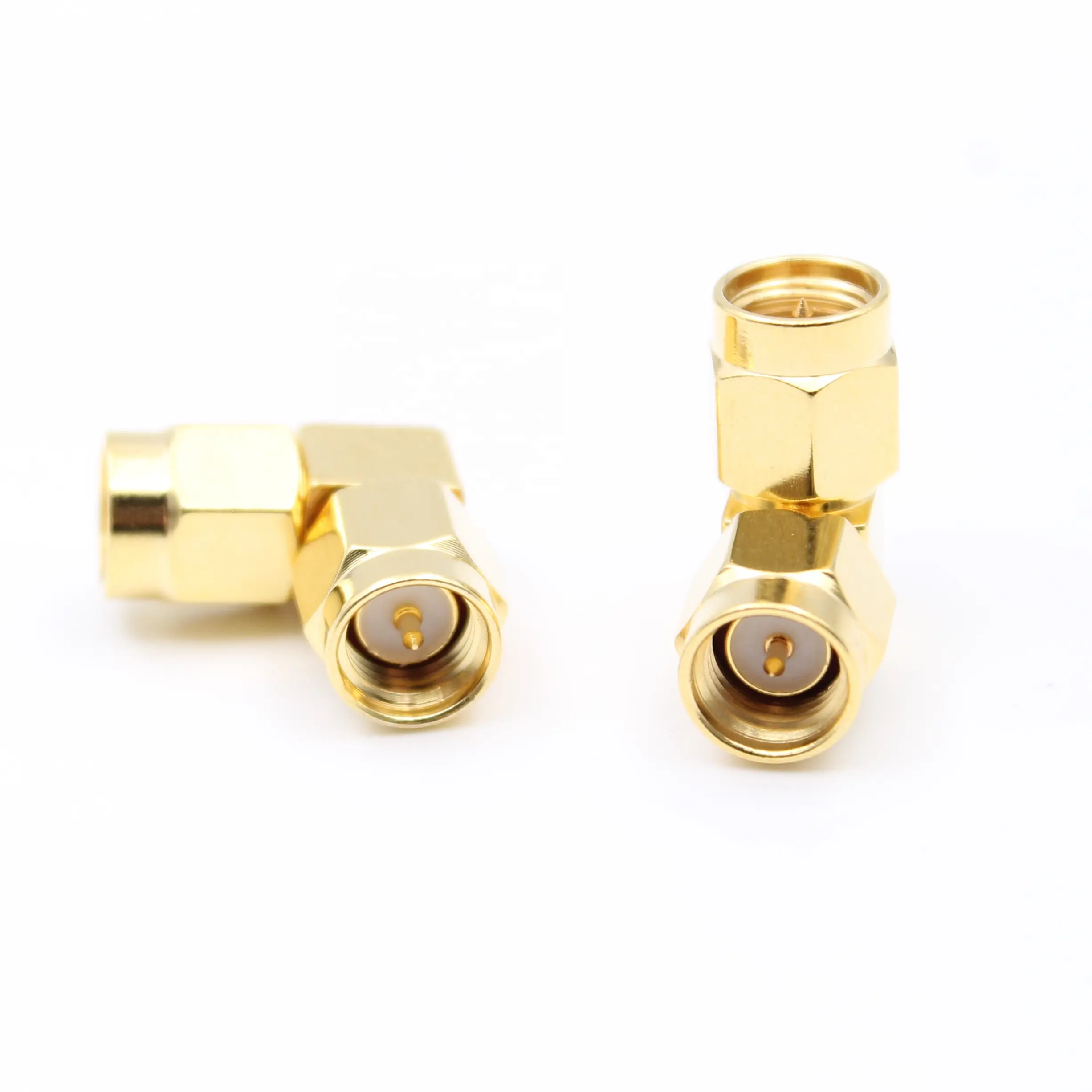 TRL Precision Adapter SMA Male To Male Right Angle Frequency Up To 18GHz SMA-JWJ