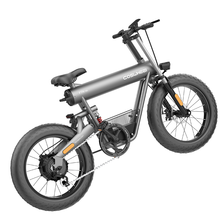 Новый продукт 500 Вт 48 В Coswheel Электрический велосипед 100 км Диапазон 15 Ач батарея
