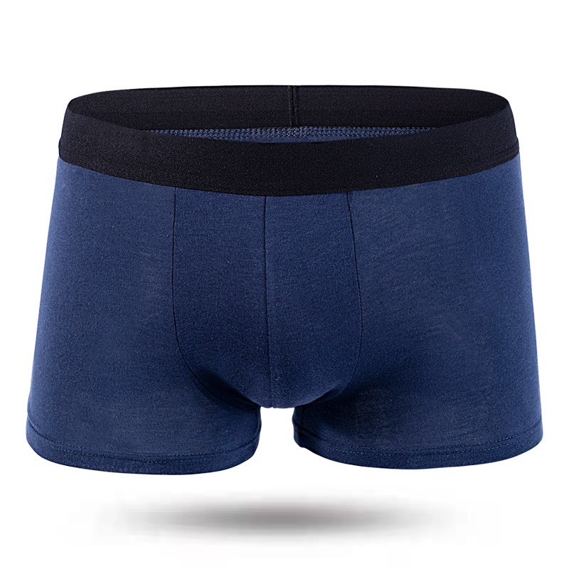 Cheap Soft Oem Customized Plus Size Underwear Boxer Briefs Men Cotton