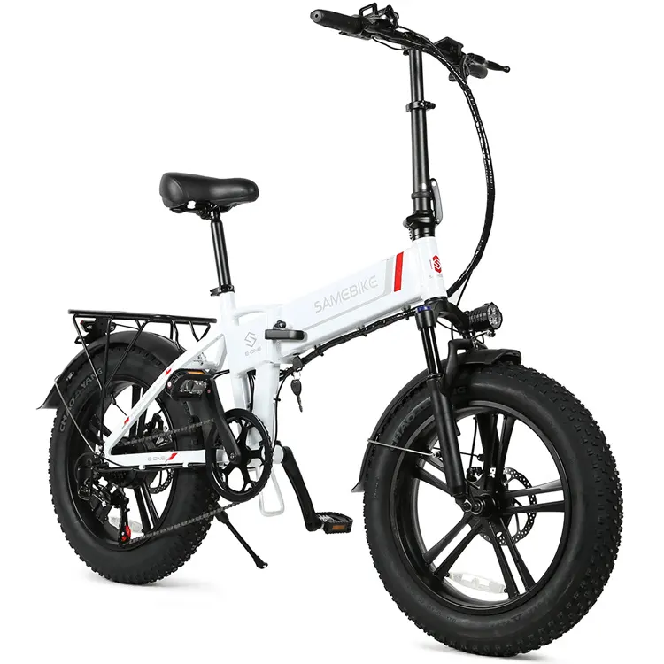 High quality folding 24 inch electric mountain bike 350w fat tire electric bike 2 seat electric bike