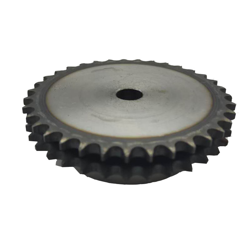 Standard 16A high quality C45 steel teeth hardened duplex sprocket