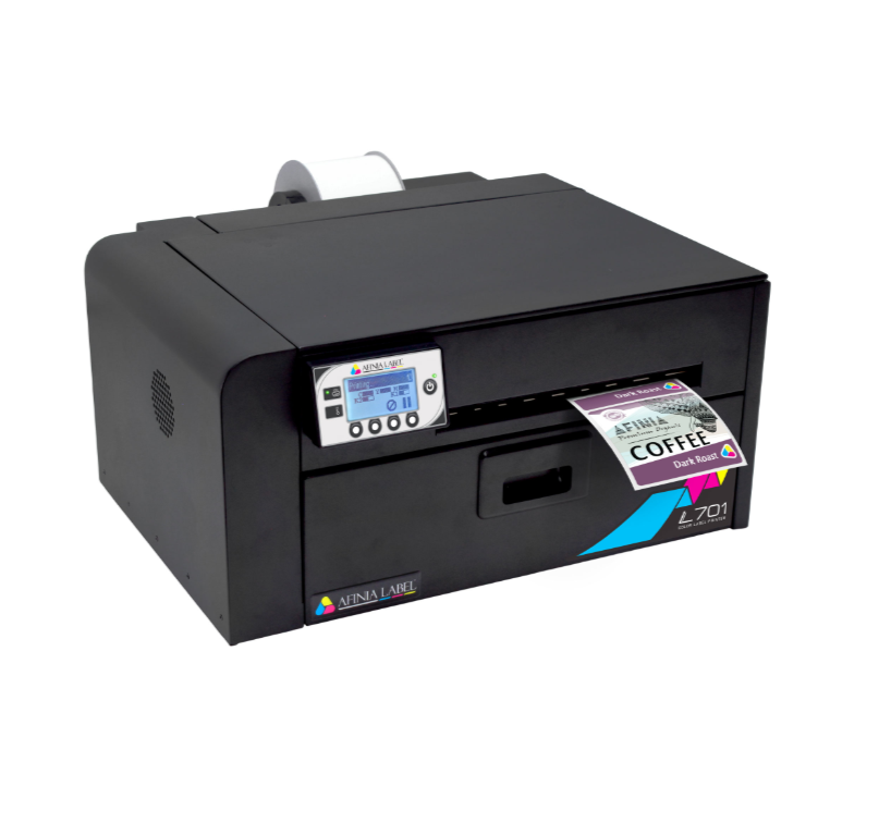 Afinia L701 Digital Color Label Printer with inkjet label compatible inkjet label printer powered by Memjet printer