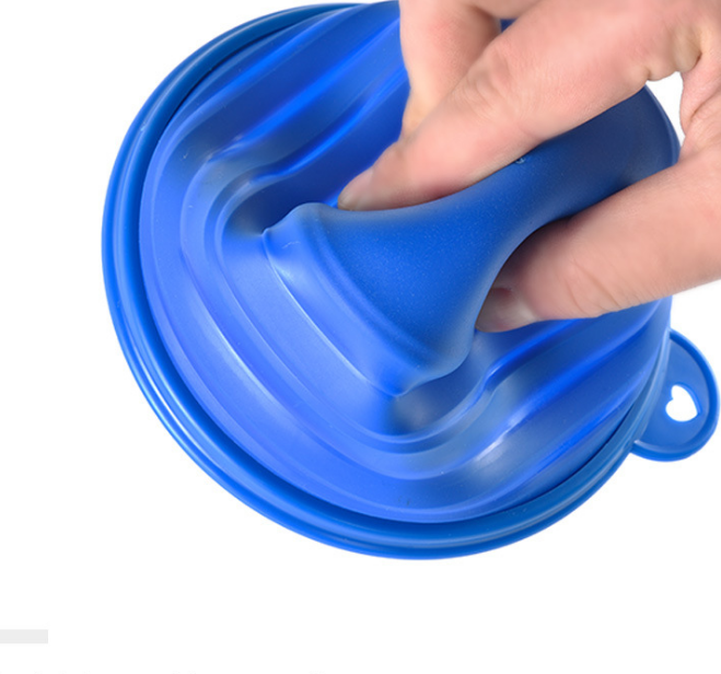 Expandable Cup Dish For Cat Food Water Feeding Portable Foldable Dog Travel Pet Bowl