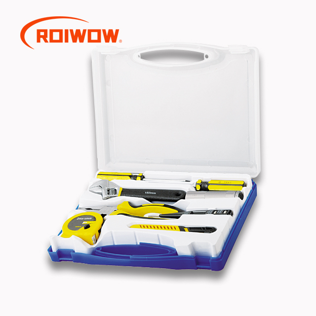 9PCS Complete Household Hand Tool Box Set Kit Home Use Multi-functional Electricians Home Tool Kit Repair Tool Set