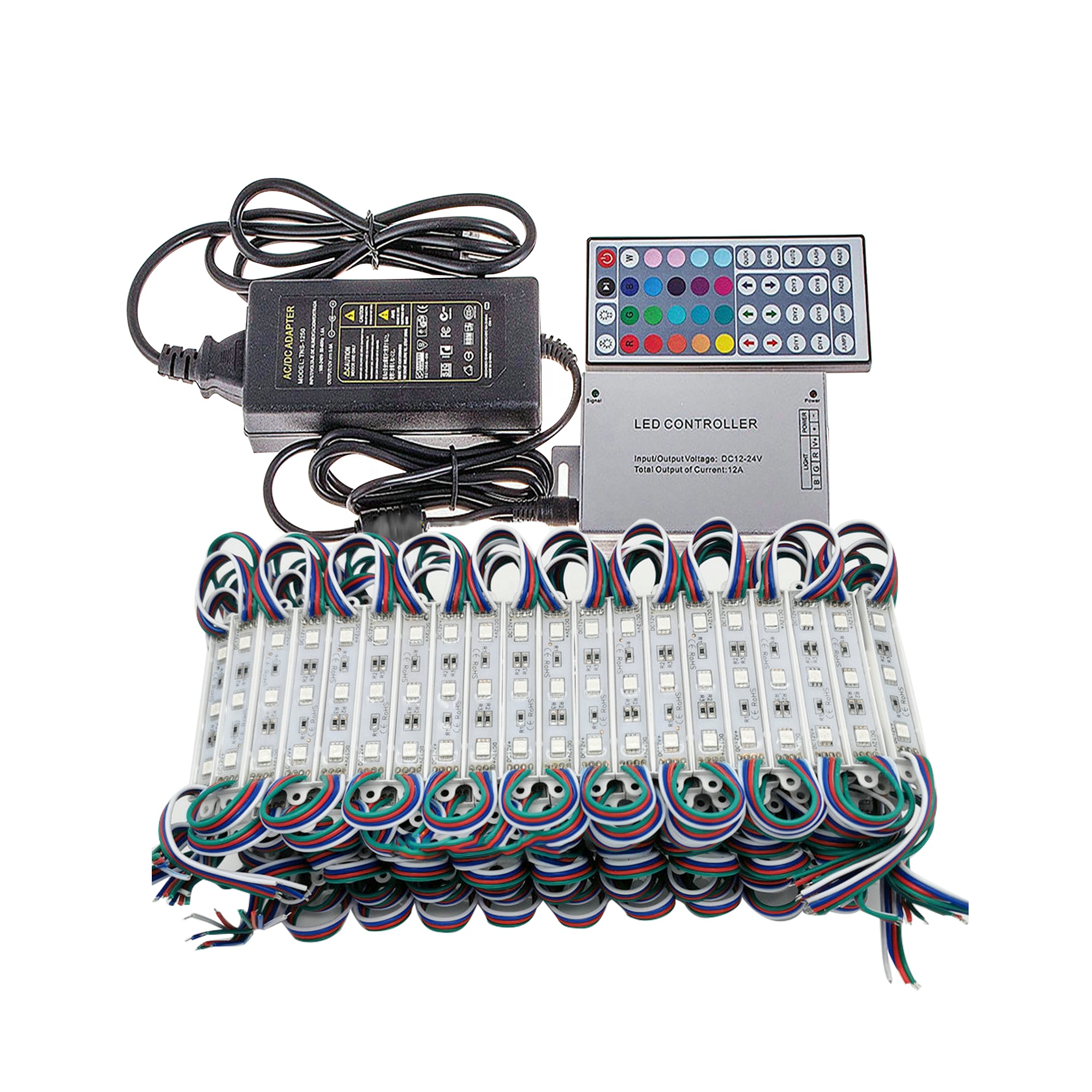 Commercial Street Shop Window RGB SMD5050 LED Strip Light For Holiday Lighting