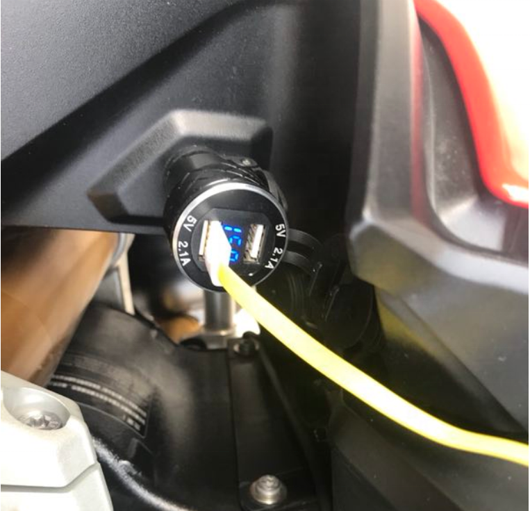 12 В водонепроницаемое Зарядное устройство USB для мобильного телефона на мотоцикл велосипед адаптер питания