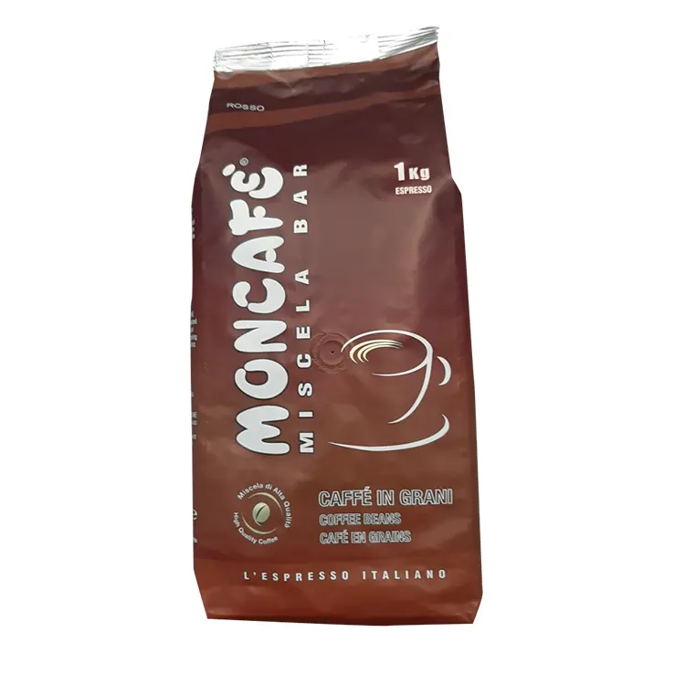 Moncafe' Beans Coffee Blend Rosso Kaffee Bohnen Roasted Coffee Caffe Bean Per Kg