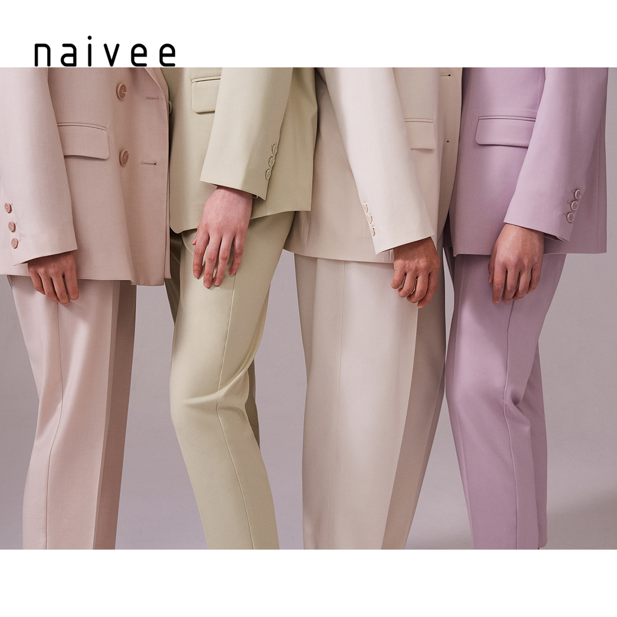 Весенняя серия naivee, качественные шерстяные брюки, брюки, разные цвета, свободные женские брюки в офисном стиле