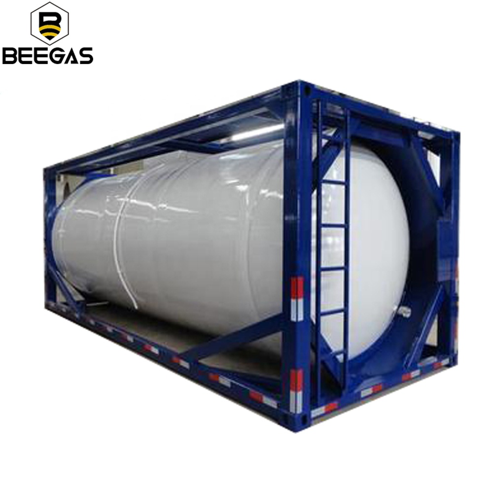 Горячее предложение, новые продукты, 20FT кислородный аппарат аргоновой-CO2 N2O Бензобак 20 M3 ISO танк-контейнер с жидким азотом цена
