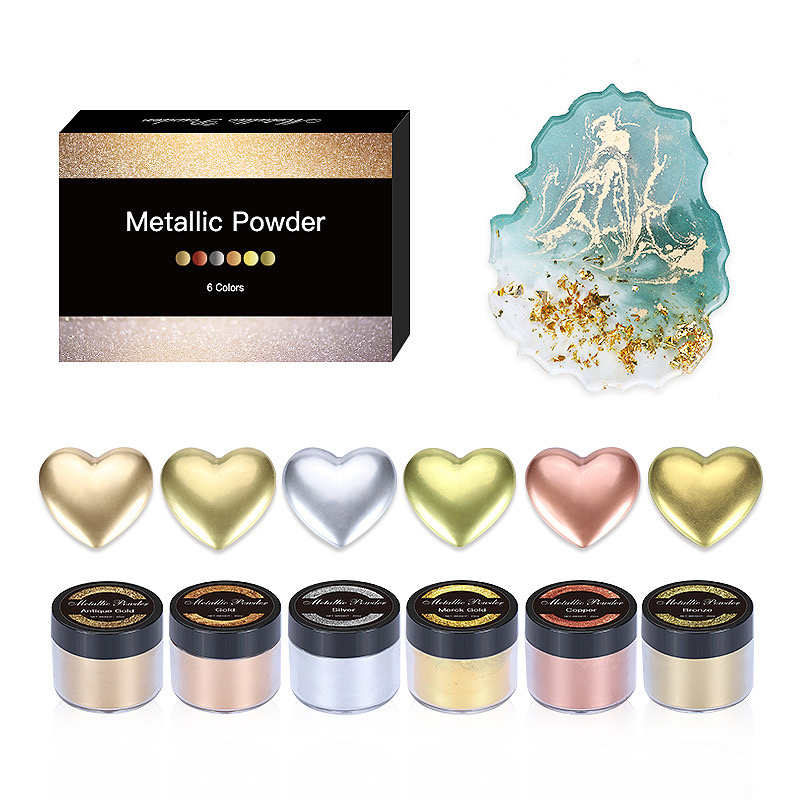 Metallic Pigment Powder Copper Gold Metallic Powder Rich Pale Gold Bronze Powder For Paints