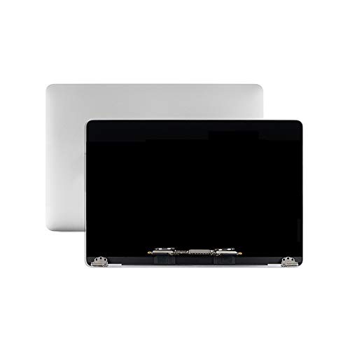 ЖК-дисплей в сборе A1989 для MacBook Pro 13 дюймов 2018 -2019 серебристый, с верхней крышкой