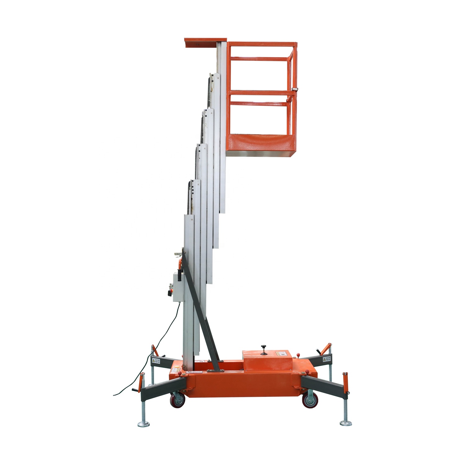 4-10m vertical electric hydraulic single person lift aerial mobile one man lift for sale