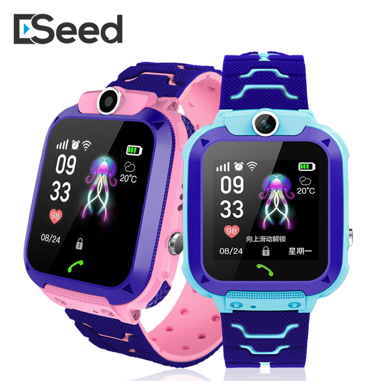 ESEED Q12 Z5 умные часы для детей, Смарт-часы, 2019, водонепроницаемые SOS LBS Отслеживающие SIM телефон, умные часы, детские цифровые наручные часы
