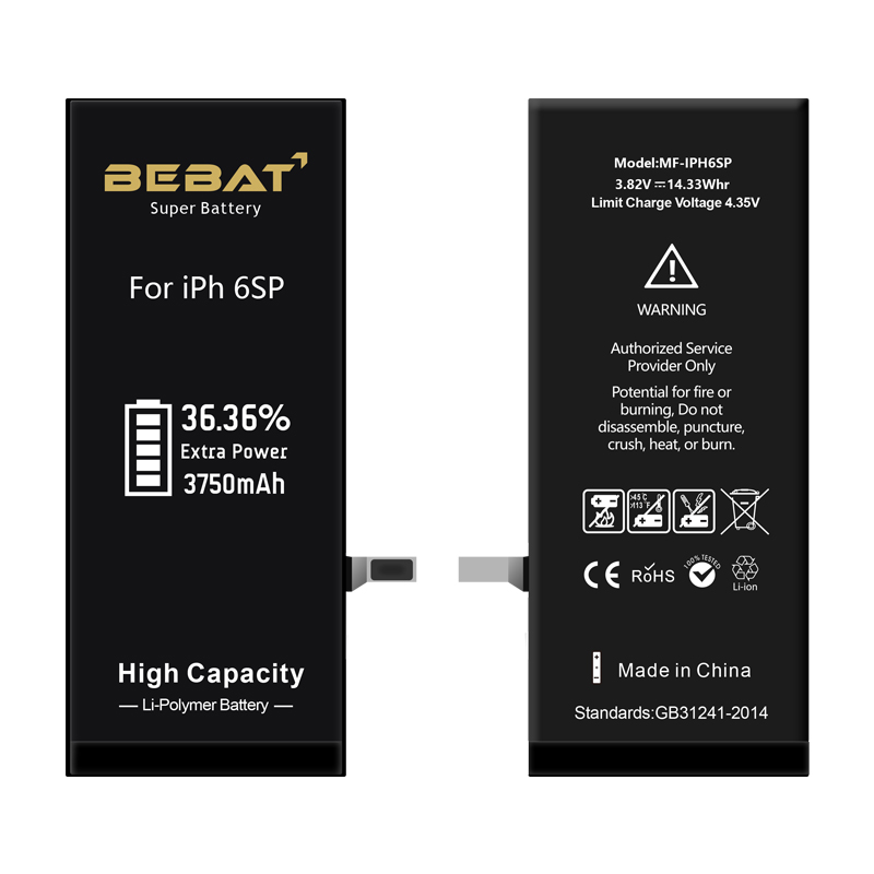 new cell mobile phone battery best quality for iphone 6s plus battery original 3750mah
