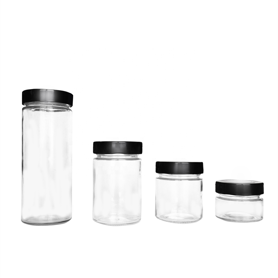 New Unique 600 ml Wide Mouth Ergo Jar Jam Glass Food Jar High Quality