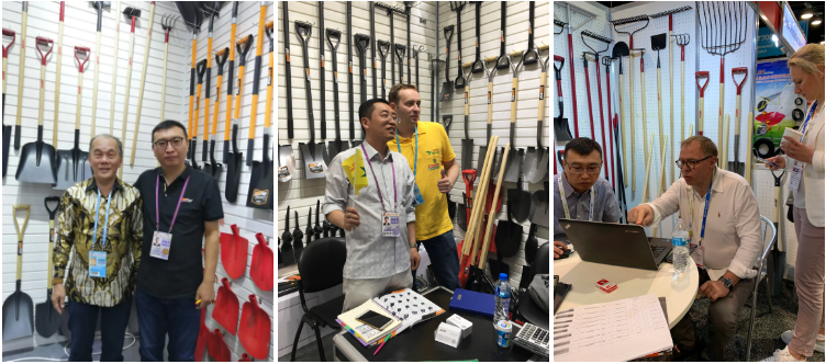 73316 Hantop  sharp shovel with timber handle