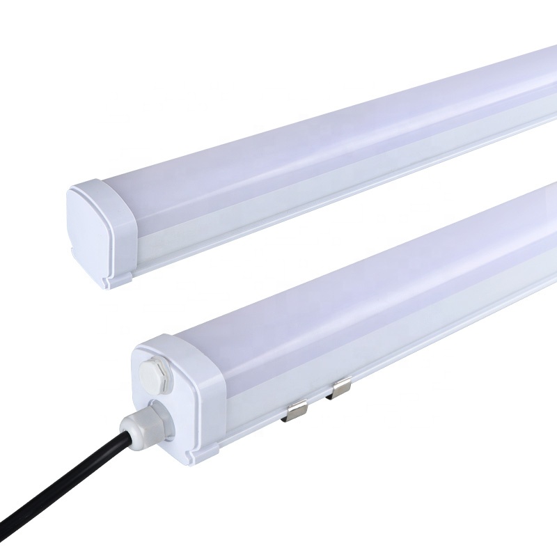 Factory Supplier 18w/36w led linear ip65 waterproof Batten led triproof light