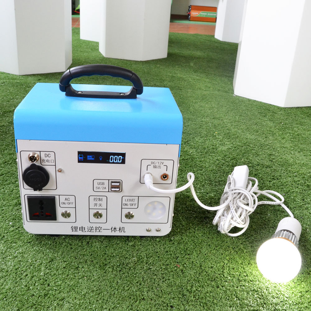 Alternative Energy Generator Off-Grid Solar Storage System 2000W 1500W 1000W 500W 300W Solar Power Station Generators for home