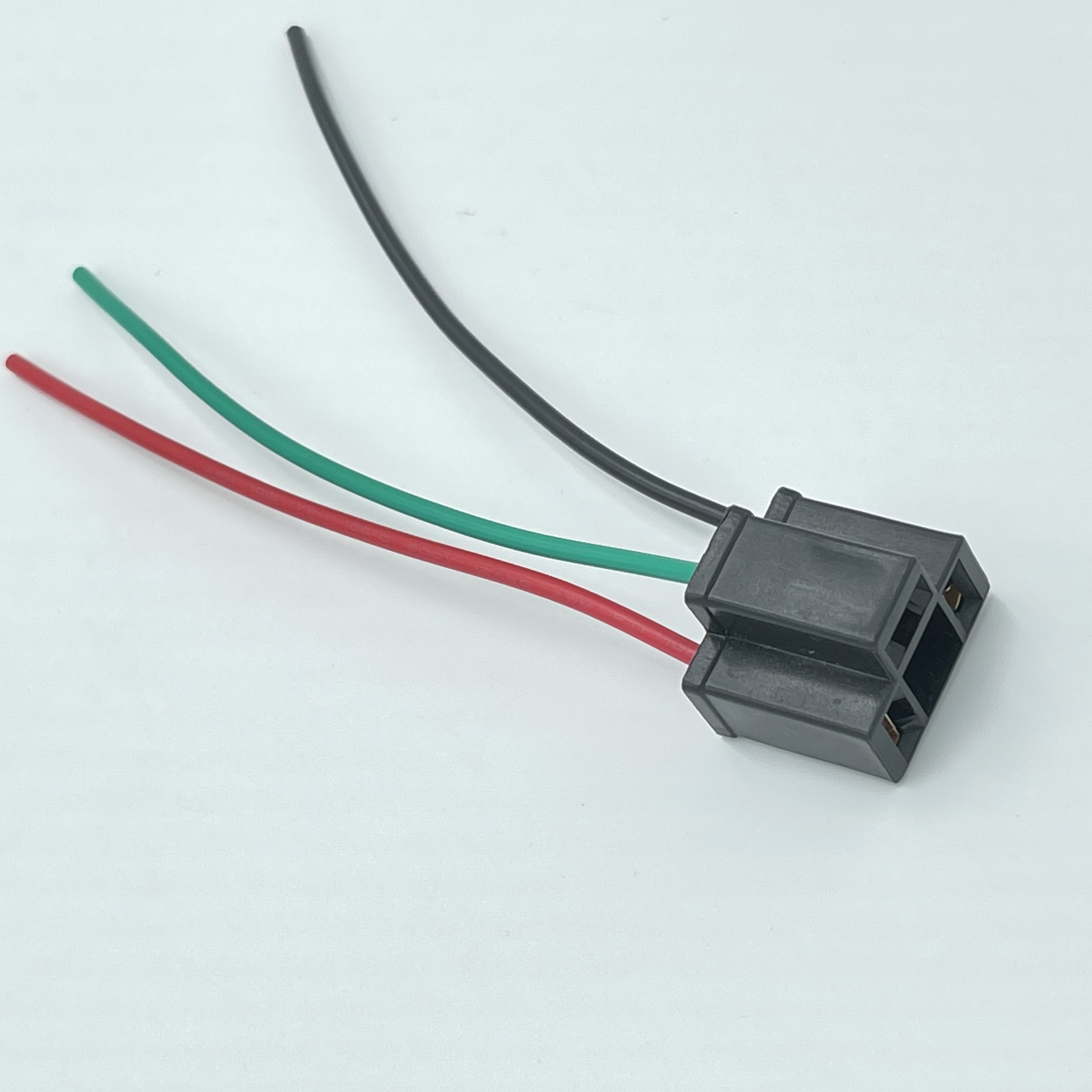 Car and motorcycle 3-wire H4 lamp holder
