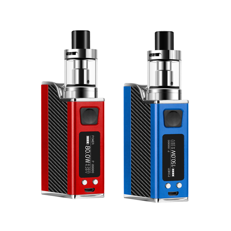 Стартовый набор для вейпа polar night 0,91 w TC/VW с большим OLED-экраном 150 дюйма, 2 мл