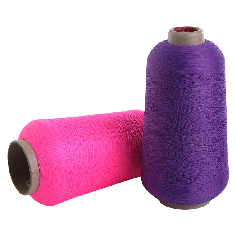 70d 100d elastic yarn for socks with 1000 Stock colors