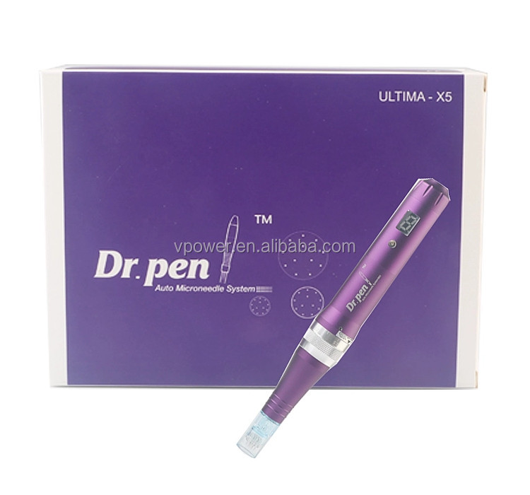 Ручка X5 Электрический Derma ручка микронеэдлинг dermaroller microblading микро иглы для лечения акне кожи