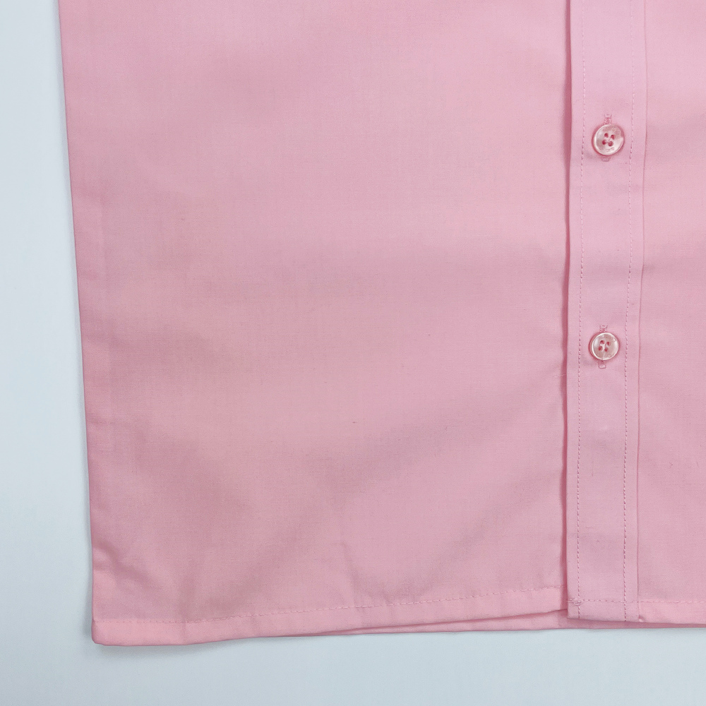 Set Autumn Spring Brands Boys Shirts School Uniform Baby Boy Short Sleeve Shirt Solid Pink Color Kid Shirt