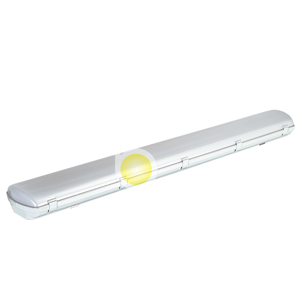 UL DLC etl IP65 tri-доказательство 40 Вт 4 футов LED Баттен led гараж потолочные светильники