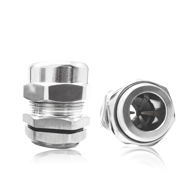 Stainless Steel EMC Cable Gland Electromagnetic Compatibility Emc Metal M Type Cable Gland SS Type M63