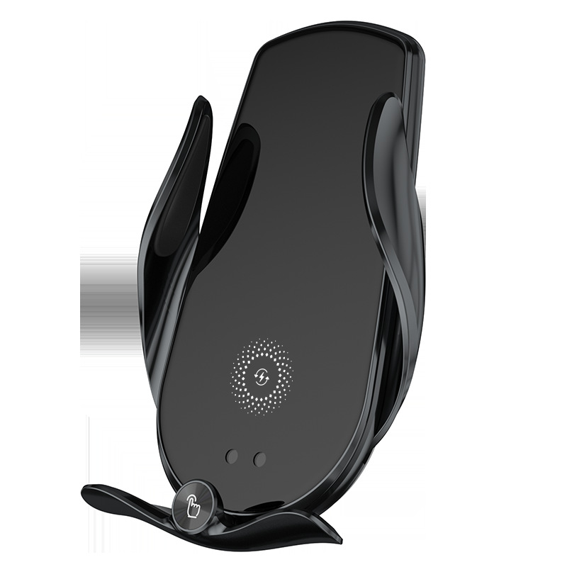 The new car intelligent infrared sensor wireless charging car navigation bracket cross-border wholesale