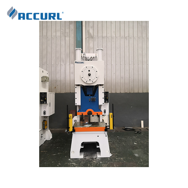 JH21 C frame 80ton pneumatic eyelet punching press machine