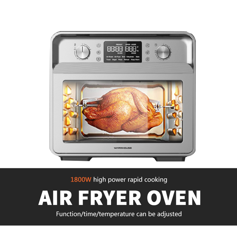 High Grade Touch Panel Oil Free 3.5Liter Digital Home Using Power Air Fryer Oven For Large Family