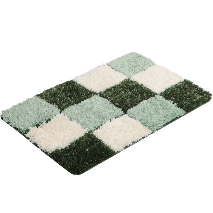 Ready To Ship Super Soft Fluffy Carpets Foam Anti-slip Bathroom Carpet Rug