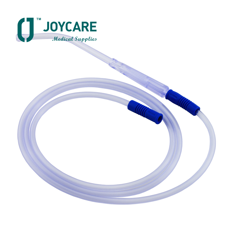 4ft 6ft 12ft Medical sterile Yankauer suction set with handle