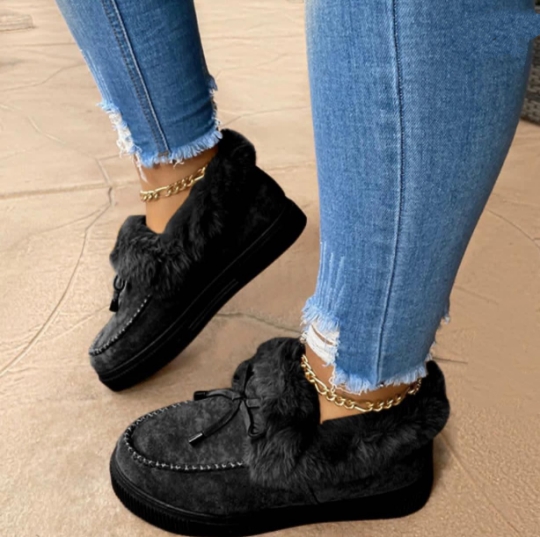 MISSQ GL1116 Hot selling ladies with low price women's furry fur shoes