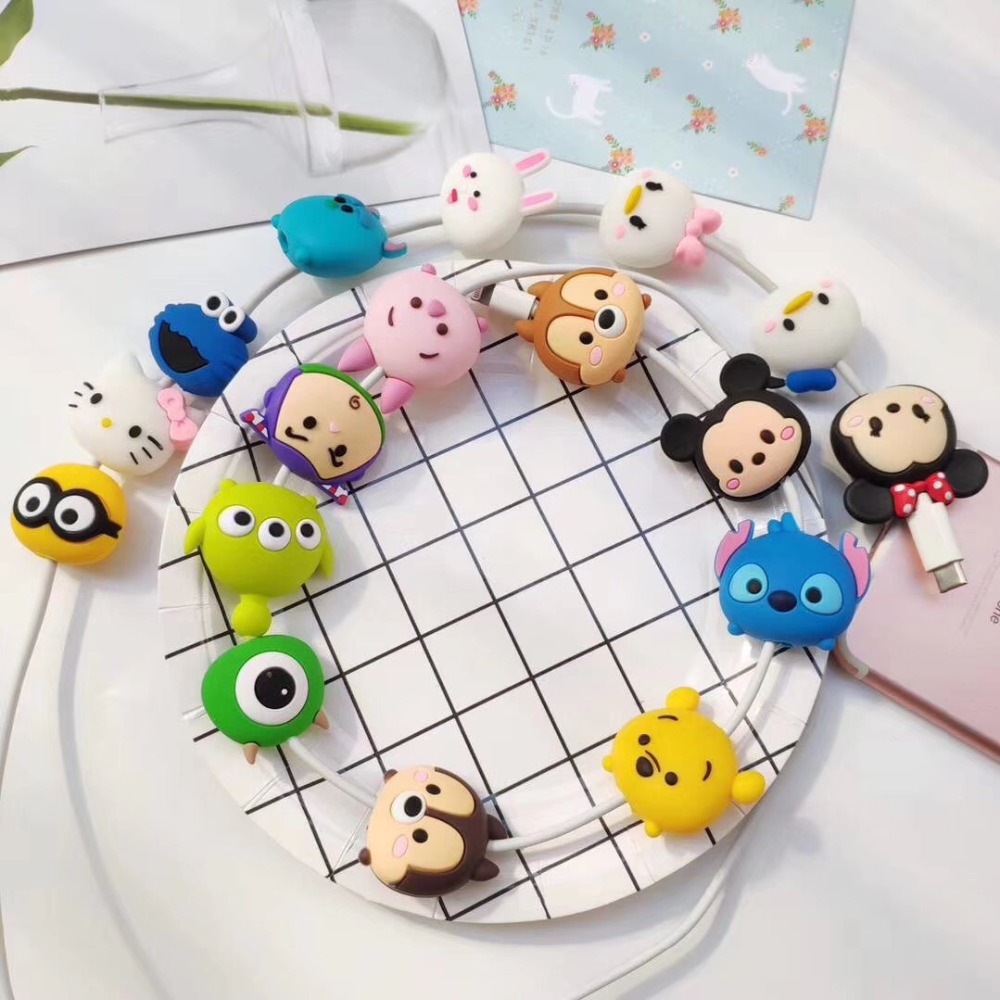 2021 New Arrival Popular Cable Bite Series Phone Accessories Silicone Mobile Phone Usb Charging Cable Protector