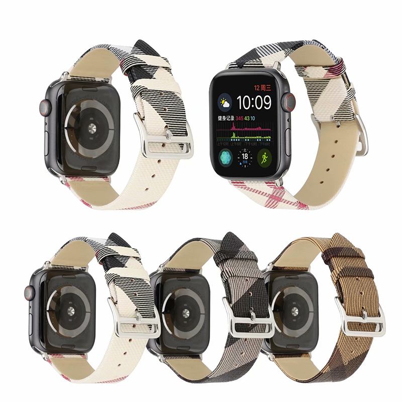 Аксессуары новейший клетчатый Модный дизайн против потери для Apple IWatch ремешок 38/42 мм браслет ремешок для наручных часов силиконовый ремешок на заказ