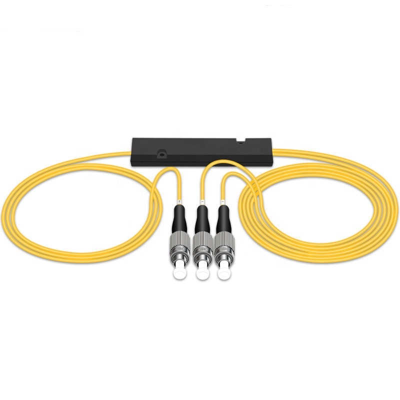 Ftth FBT PLC Splitter 1*2 FC UPC Connector Type Mini Type Optical Fiber Splitter