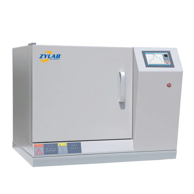 Высококачественный сенсорный экран 1200 градусов C Benchtop муфельная печь