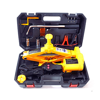 Китай поставщика компактный 2 тонны 12 вольт электрический scissor car jack