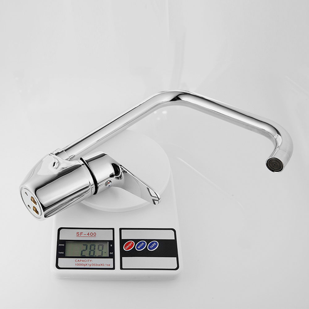 American Modern Brass Bridge Single Handle Kitchen Faucet Mixer