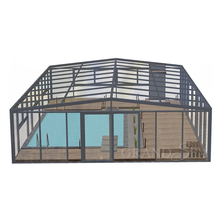 House use aluminium conservatory megasun solarium veranda sunrooms glass house
