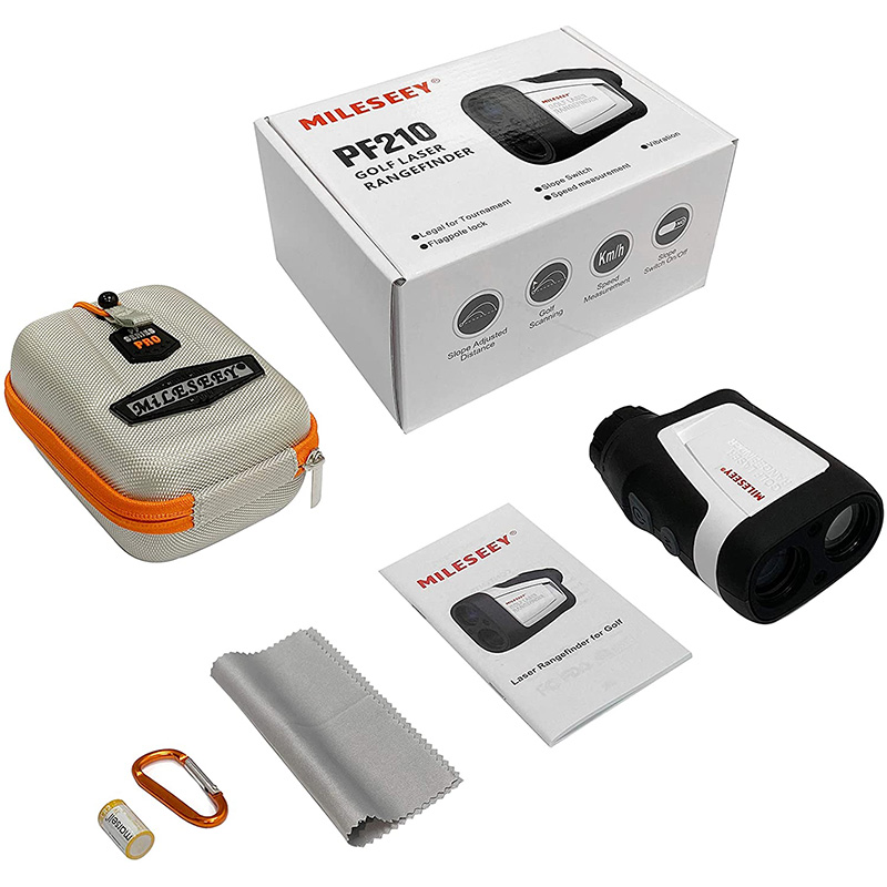 PF210pro golf rangefinder 600m telescope rangefinder for hunting golf laser distance meter